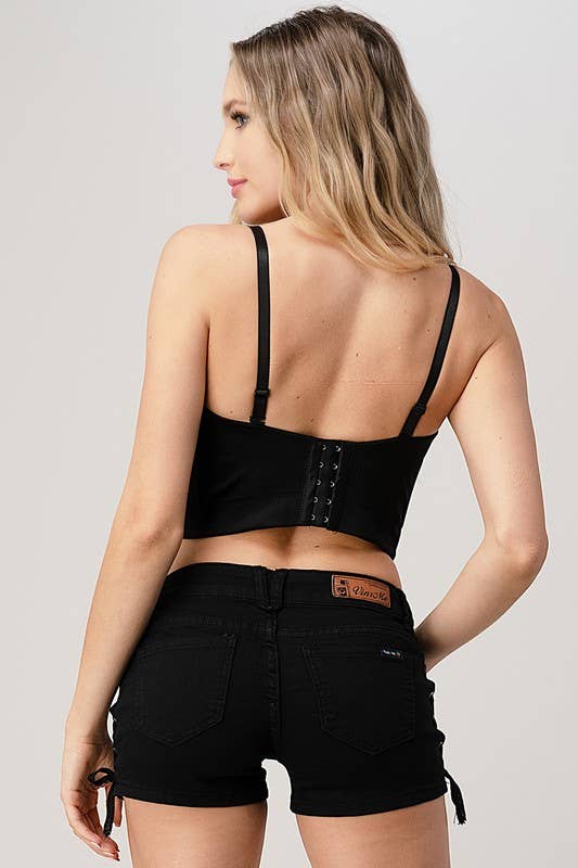 K-Pop Spiky Crop Top