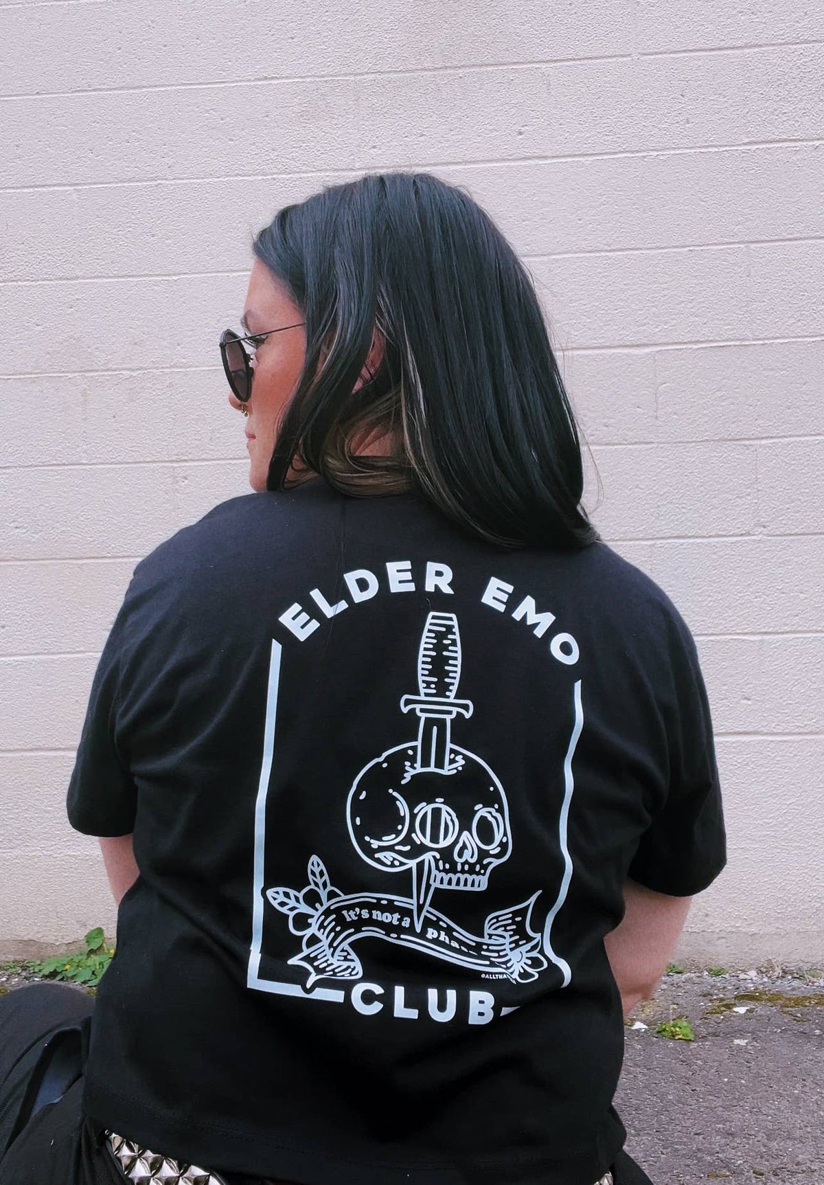 Elder Emo Club Women's Crop Top