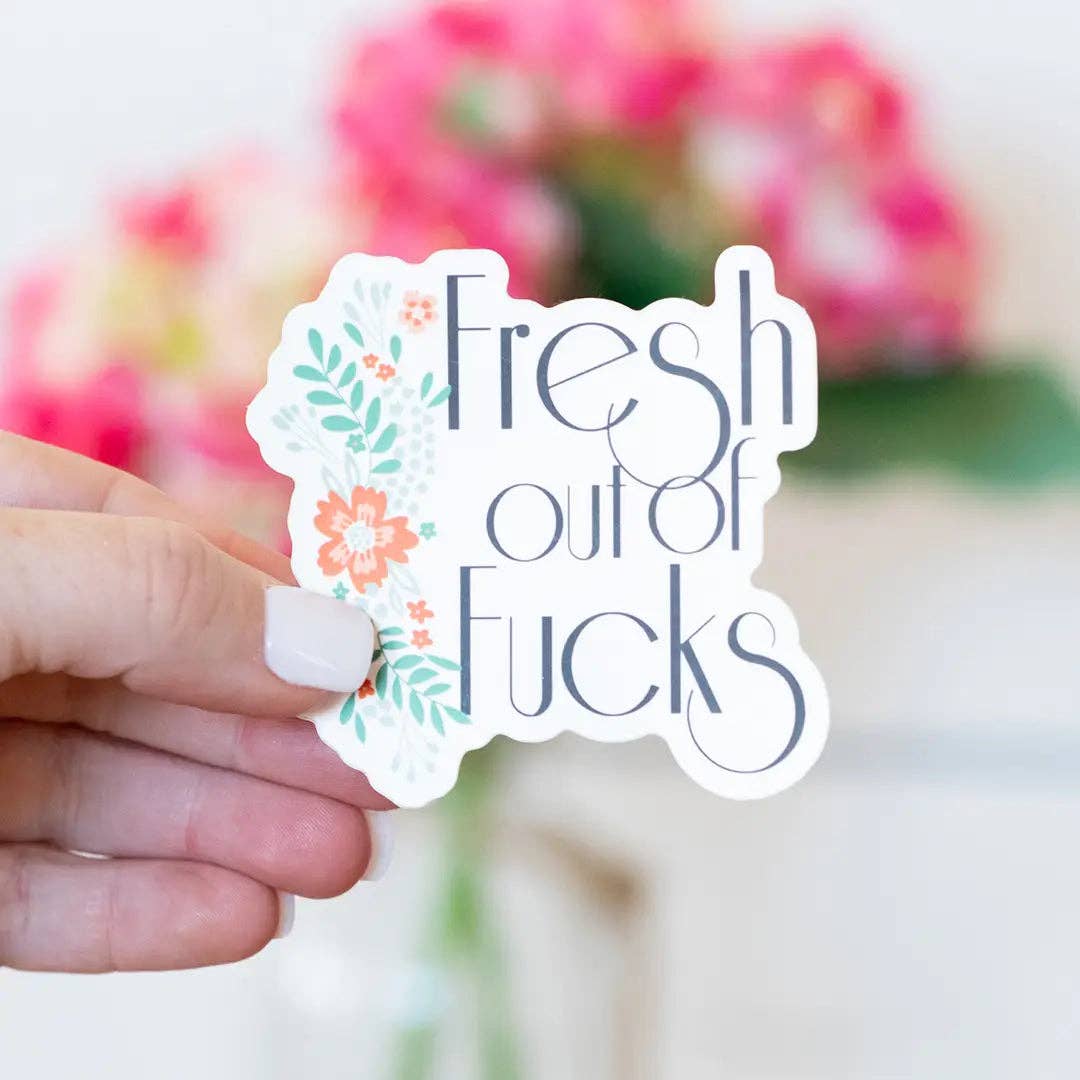 Funny Vinyl Sticker | Unfiltered Humor | Bold Gift