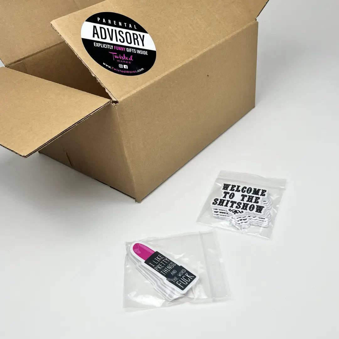 Funny Vinyl Sticker | Unfiltered Humor | Bold Gift