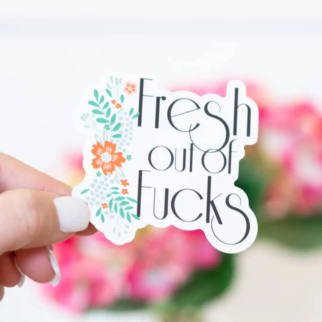 Funny Vinyl Sticker | Unfiltered Humor | Bold Gift