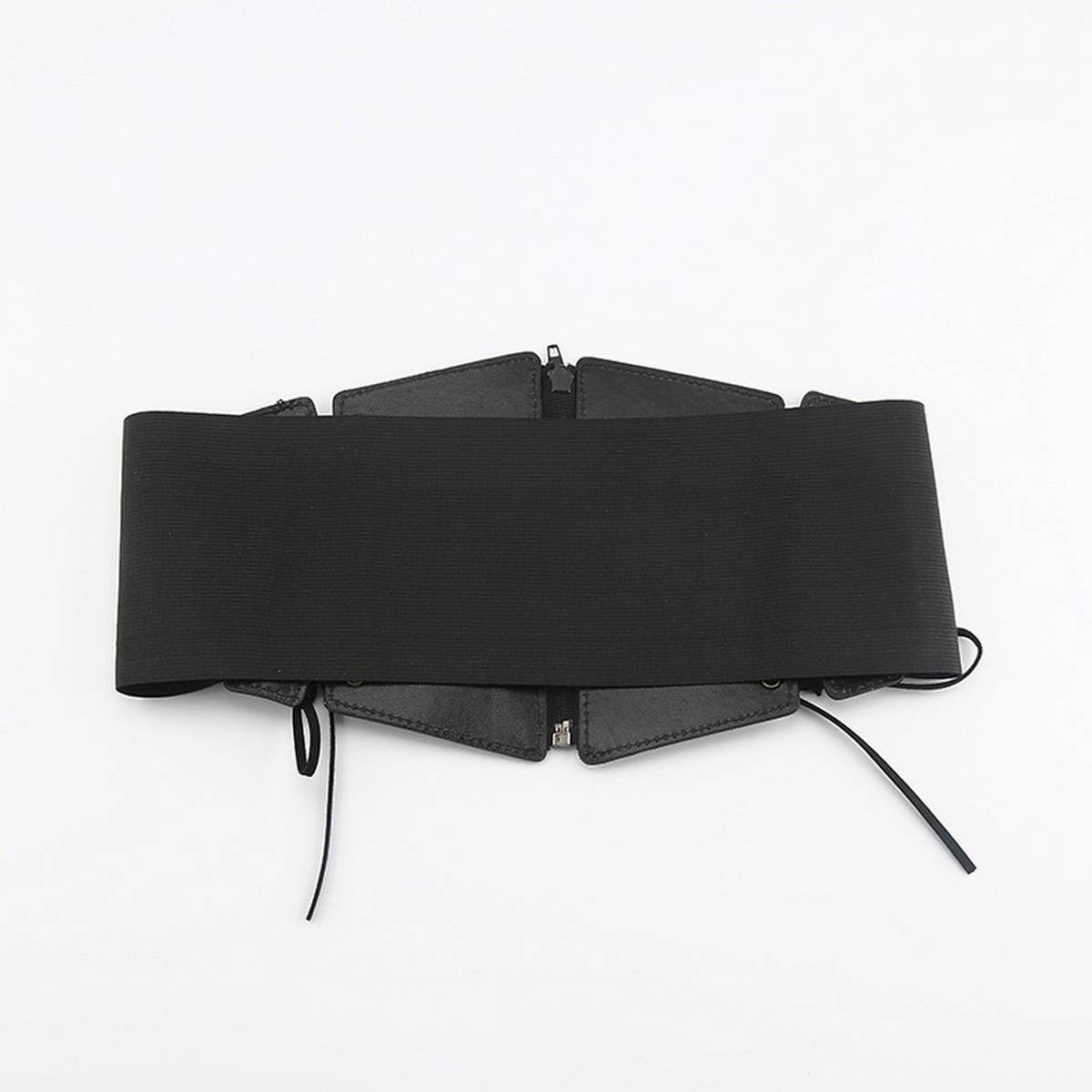 BLACK WIDE BELT