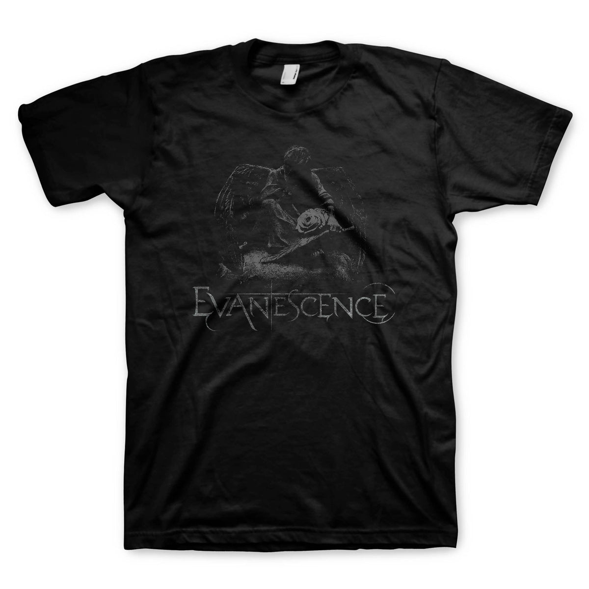 Evanescence - Angel Statue - Graphic Tee