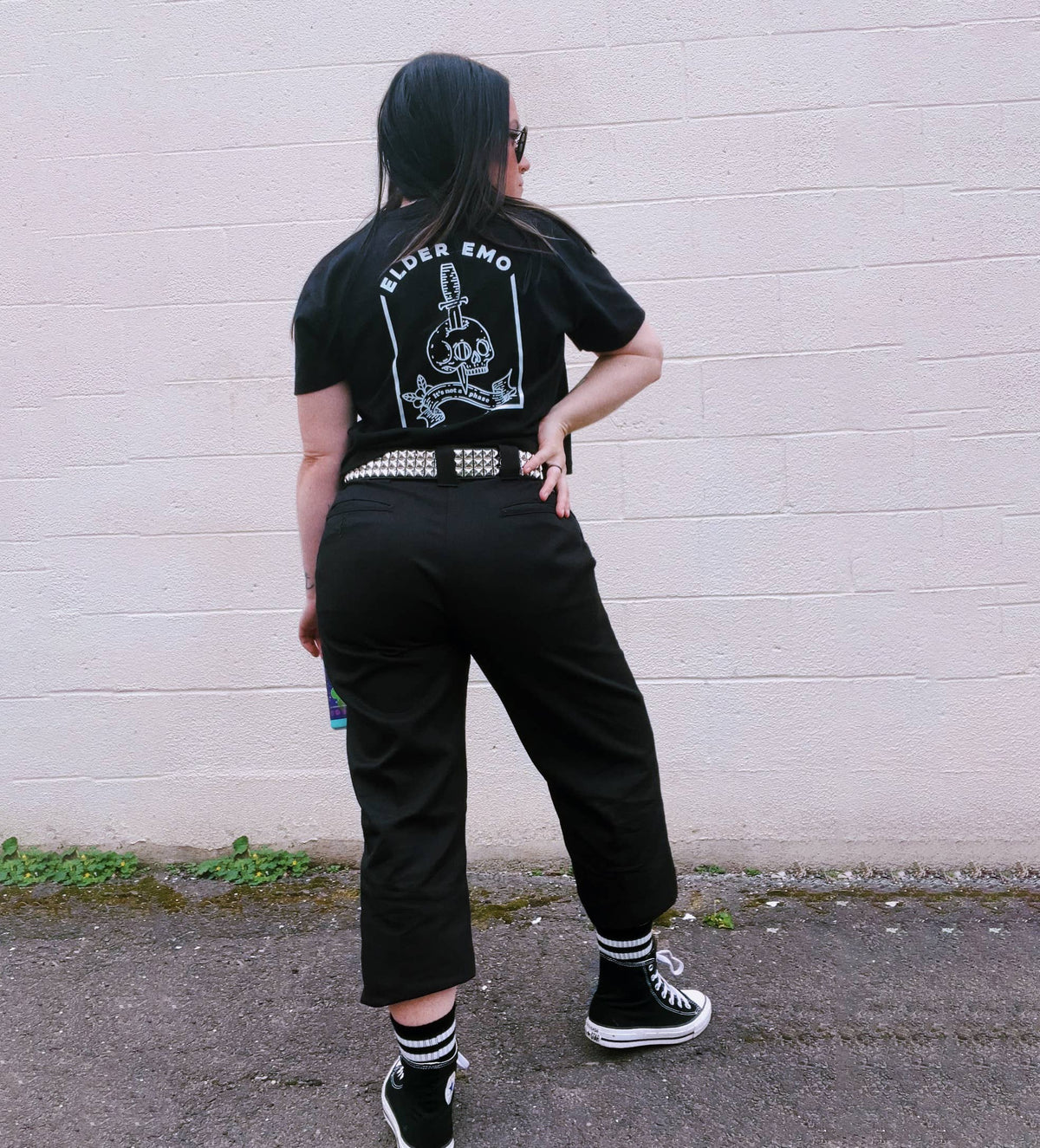 Elder Emo Club Women's Crop Top