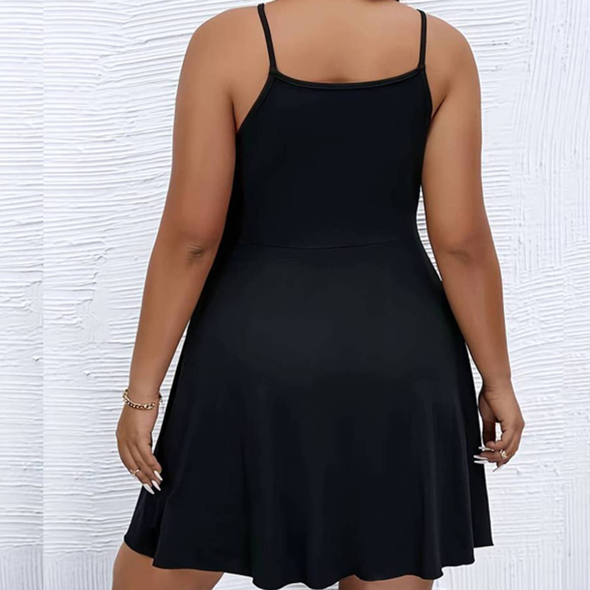 Sexy Spaghetti Strap Mini Dress