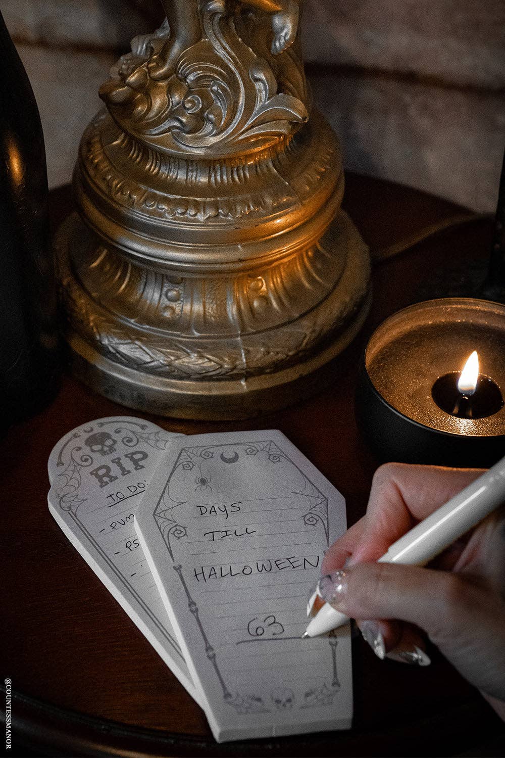 Last Writes Coffin Sticky Notes