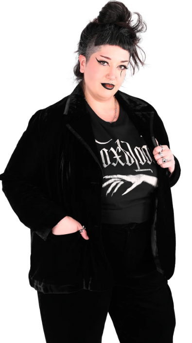 Eileen Velvet Blazer