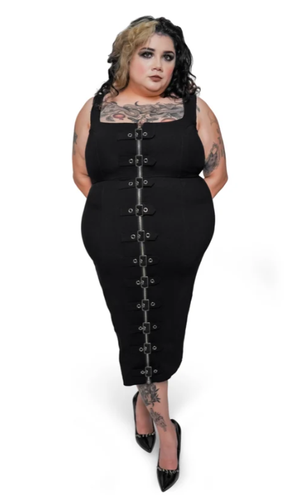 Corruption Midi Dress