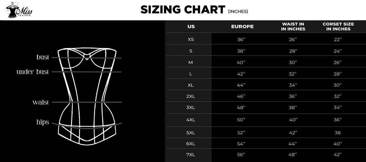 Women Black Leather Studded Corset Top
